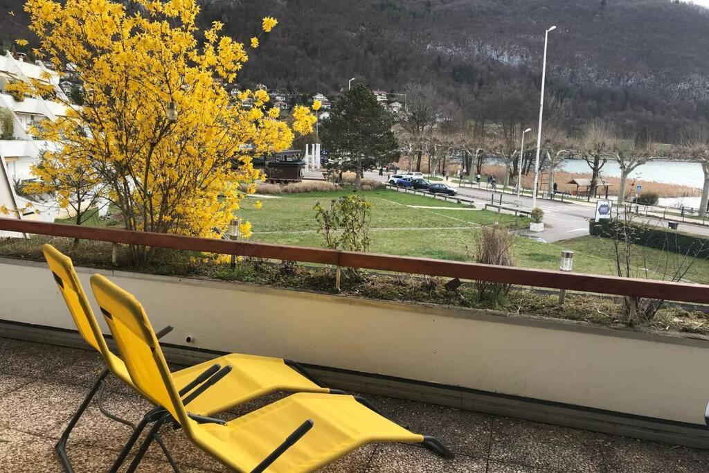 Chez Jacques - Terrasse Avec Vue Lac Et Montagne Annecy Exteriör bild